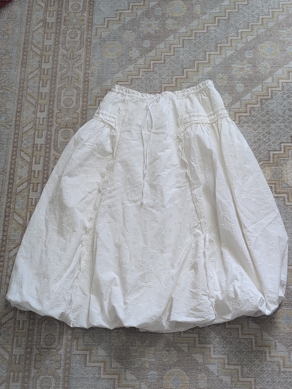 Damson Madder Agatha Puff Midi Skirt